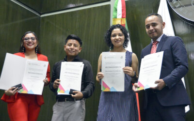 Entrega Rectora María Lilia Cedillo Ramírez Premio Ceneval al Desempeño de Excelencia-EGEL